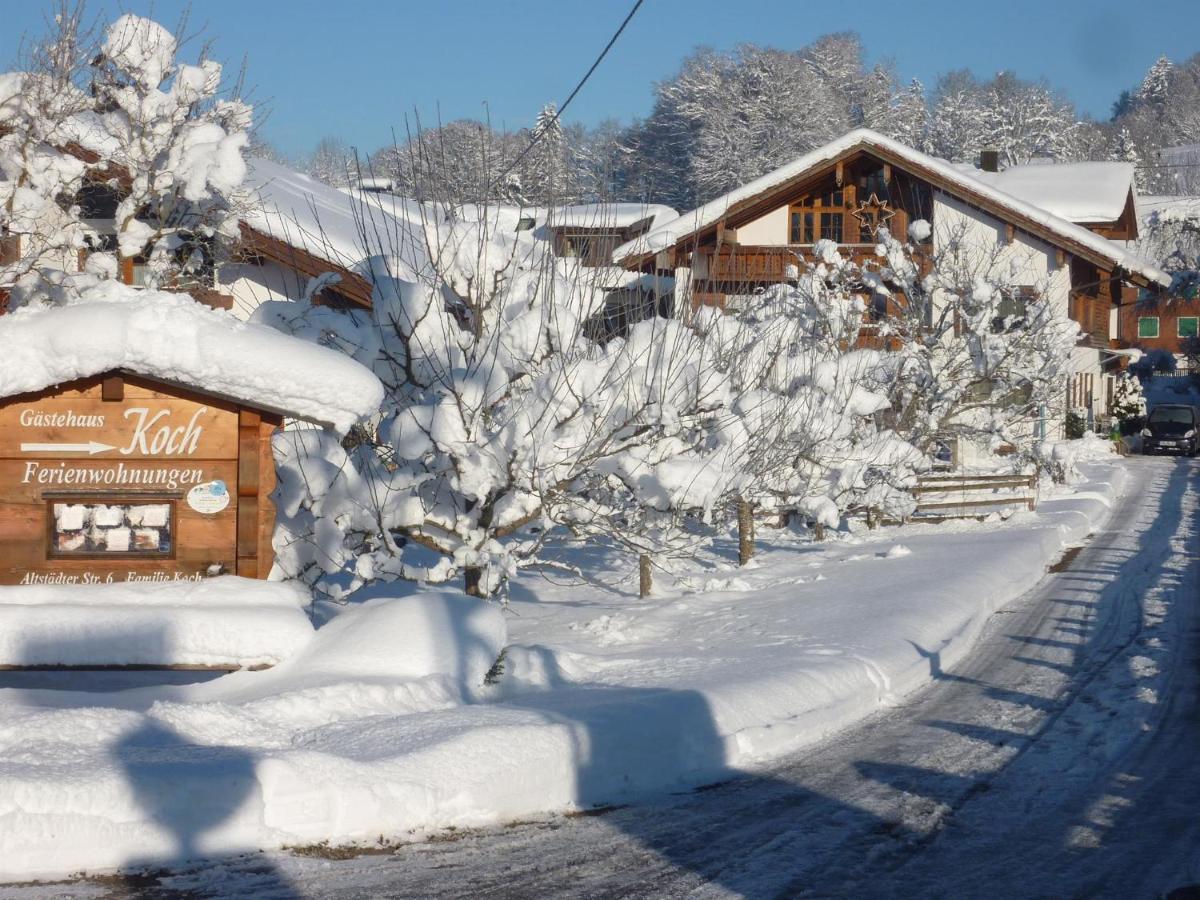 Gastehaus Koch Apartamento Fischen im Allgaeu Exterior foto